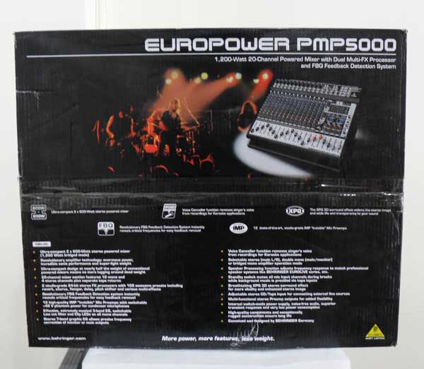 behringer europower pmp5000